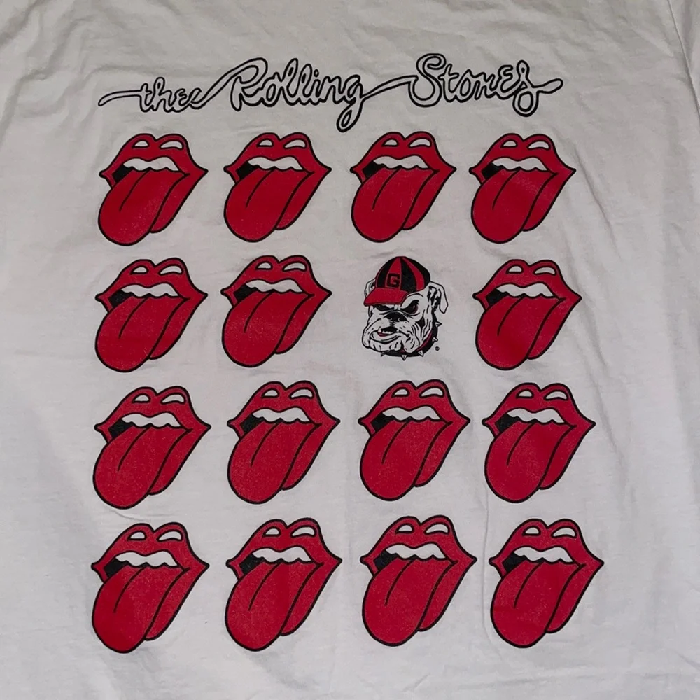 Rolling Stones Georgia Bulldogs shirt - Picture 2 of 4